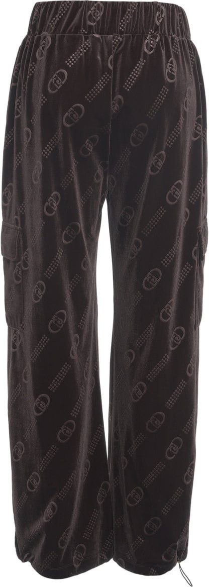 Liu Jo Cargo pants with logo detail Bruin