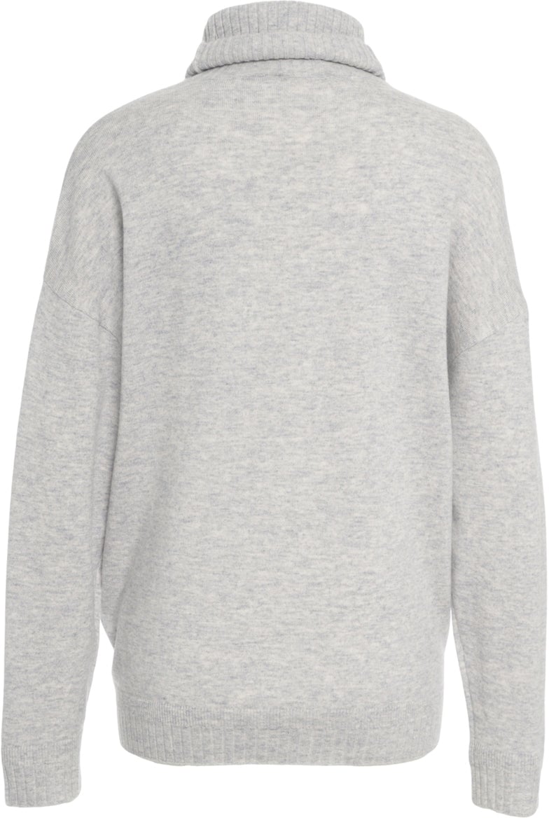 Liu Jo Wool turtleneck sweater Grijs