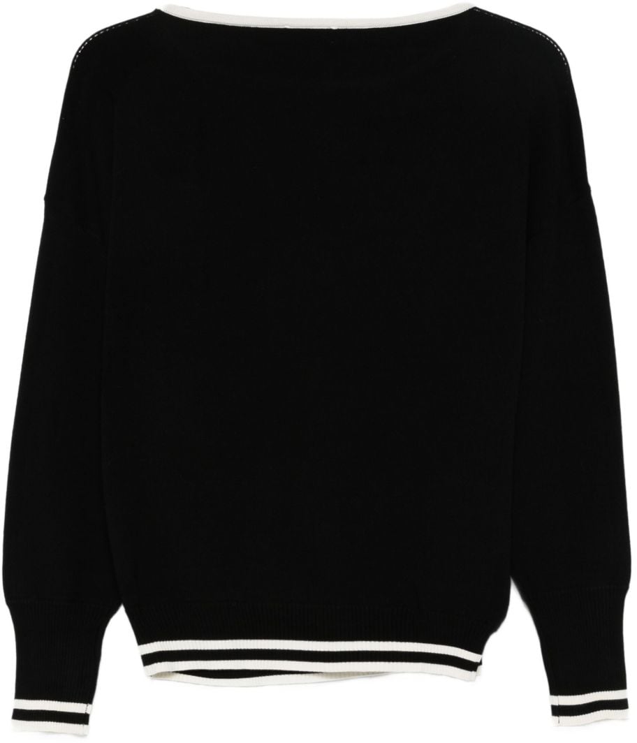 Liu Jo Sweaters Black Zwart