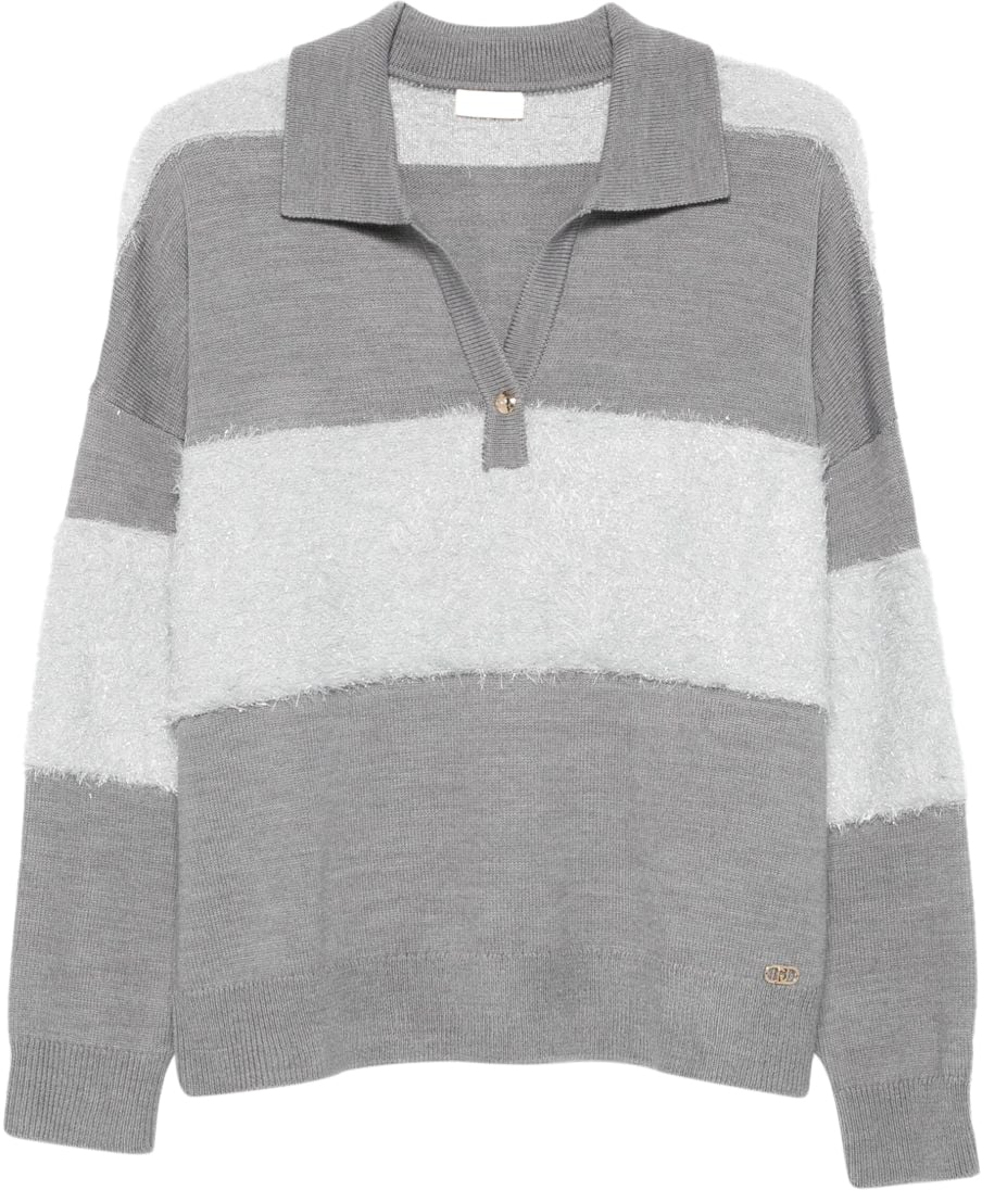 Liu Jo Sweaters Grey Grijs