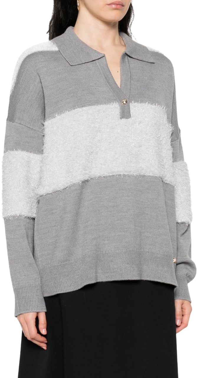 Liu Jo Sweaters Grey Grijs