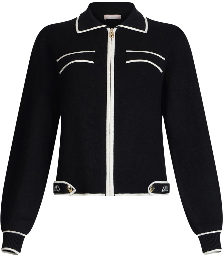 Liu Jo Sweaters Black Zwart
