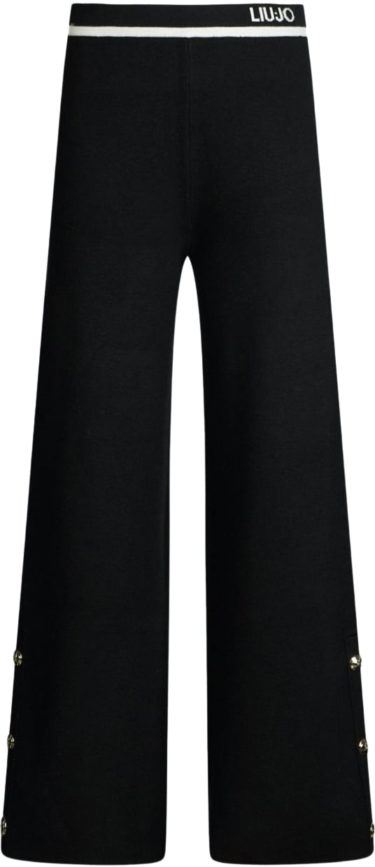 Liu Jo Trousers Black Zwart