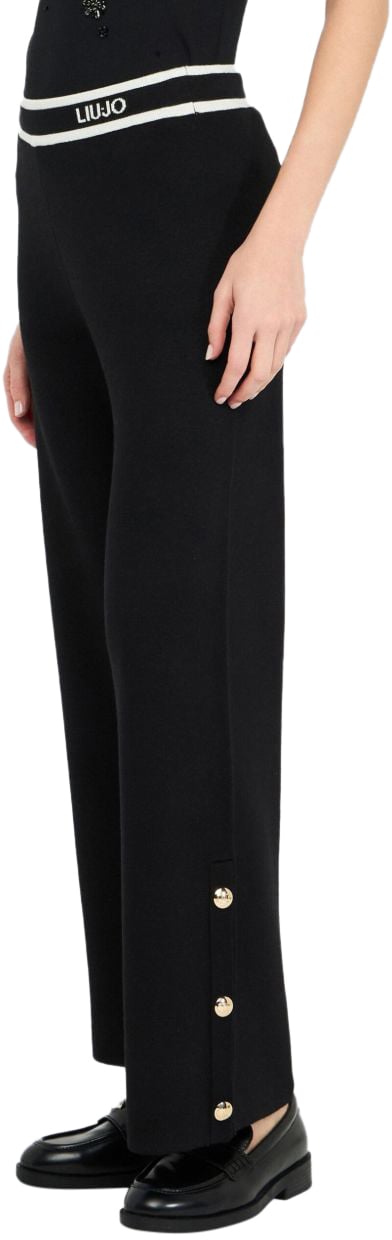 Liu Jo Trousers Black Zwart