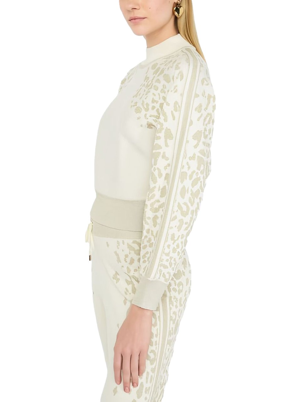 Liu Jo Sweaters Bianco Latte Wit