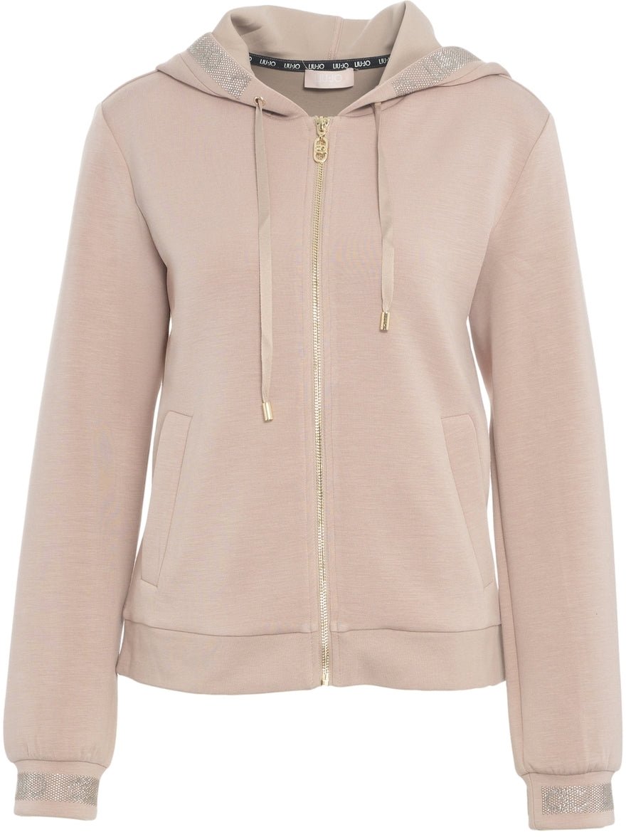 Liu Jo Hoodie with rhinestones Divers