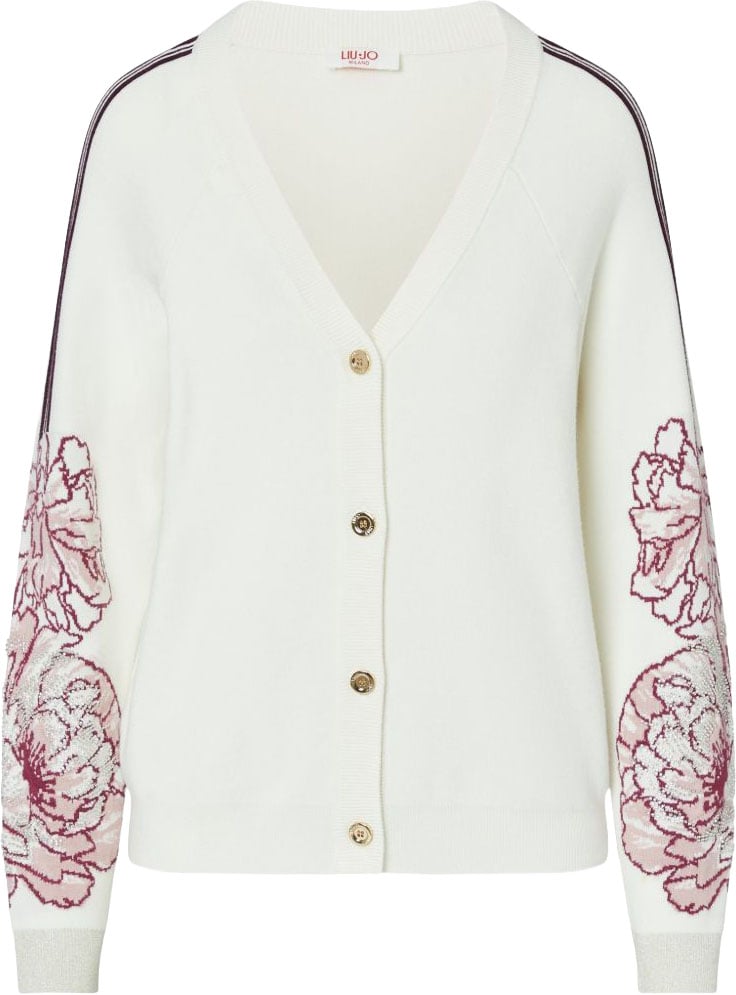 Liu Jo Sweaters Bco Lana/Tea Rose Wit