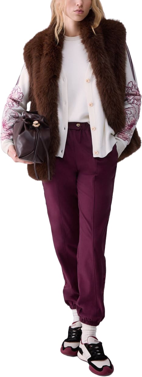 Liu Jo Sweaters Bco Lana/Tea Rose Wit