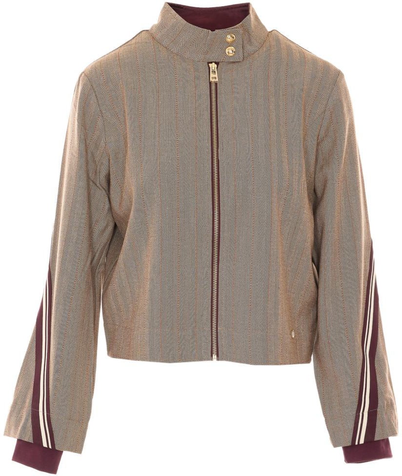 Liu Jo Jackets Brown Rust Stripe Taupe