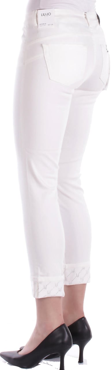 Liu Jo Jeans Bianco Lana Wit