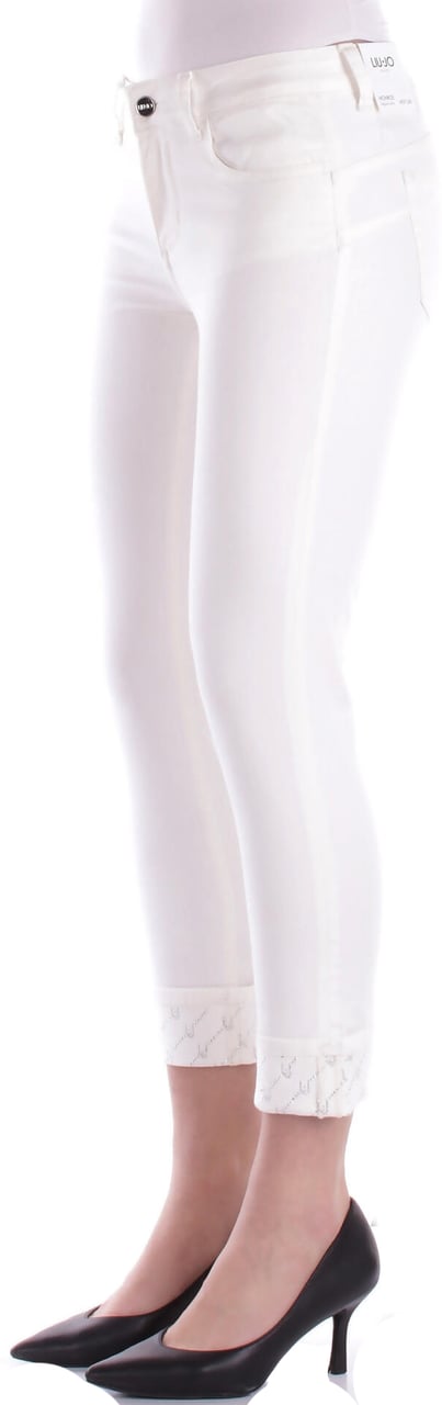 Liu Jo Jeans Bianco Lana Wit