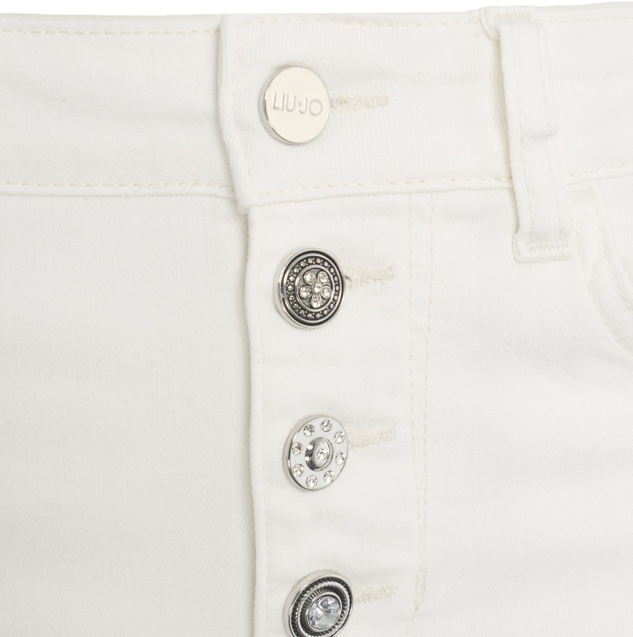 Liu Jo Bootcut bottom up jeans Wit