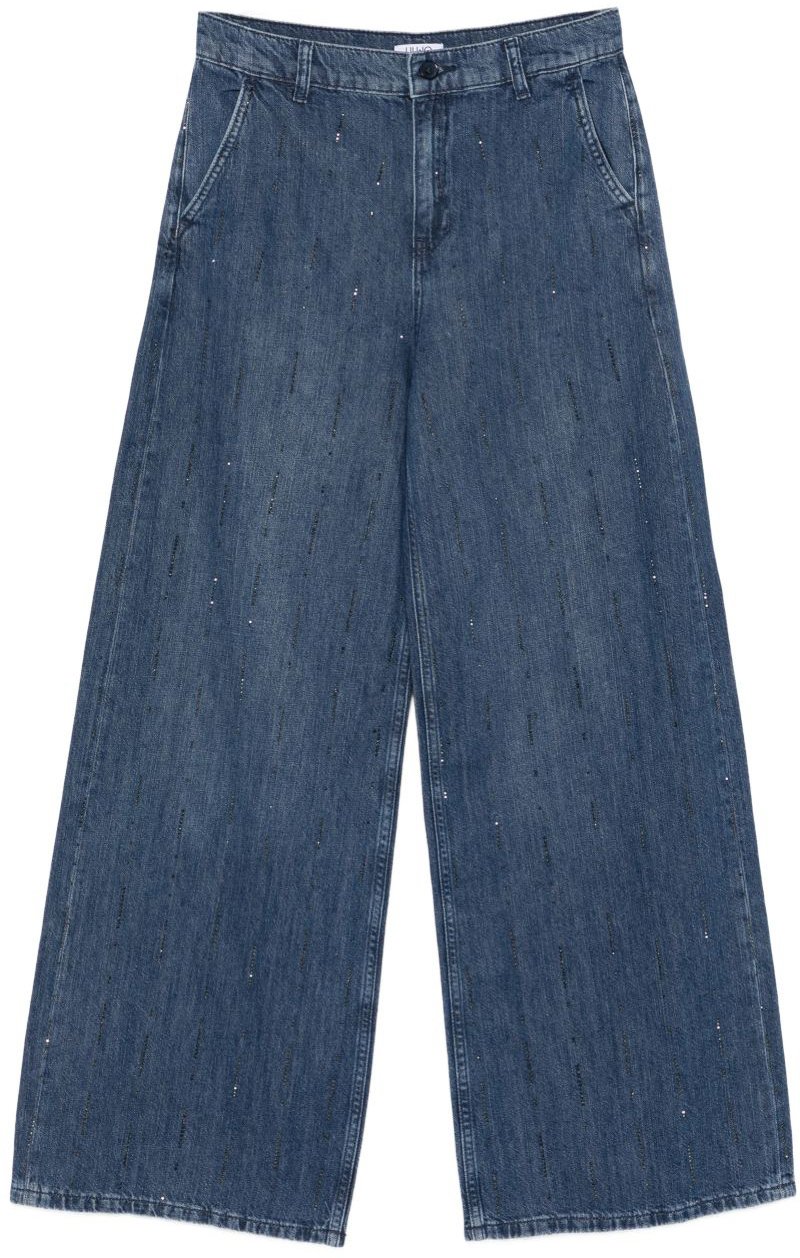 Liu Jo Jeans Den.Blue Starry Wash Blauw