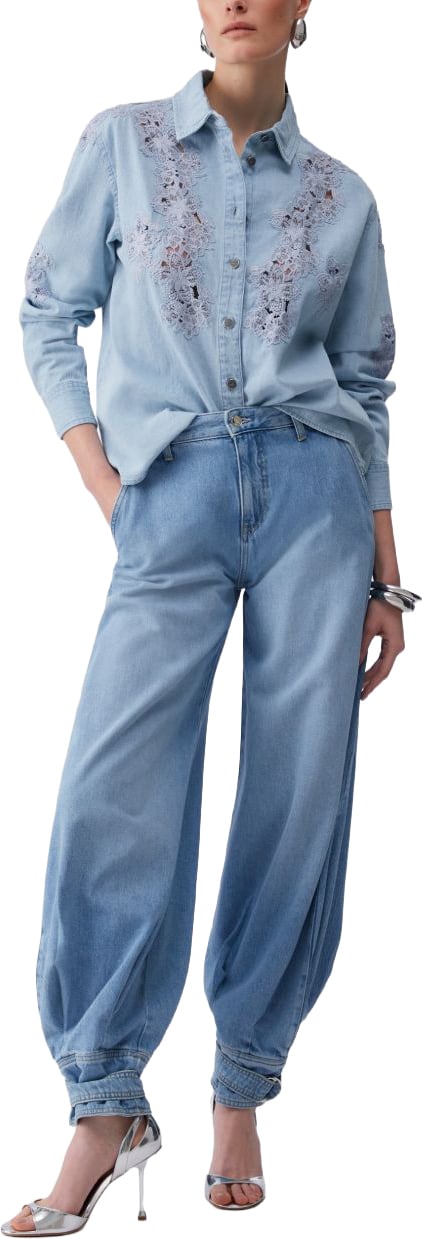 Liu Jo Shirts Den.Blue Lichtblauw