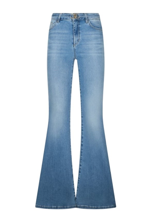 Liu Jo Bootcut Jeans With High Waist And Flared Design Blauw