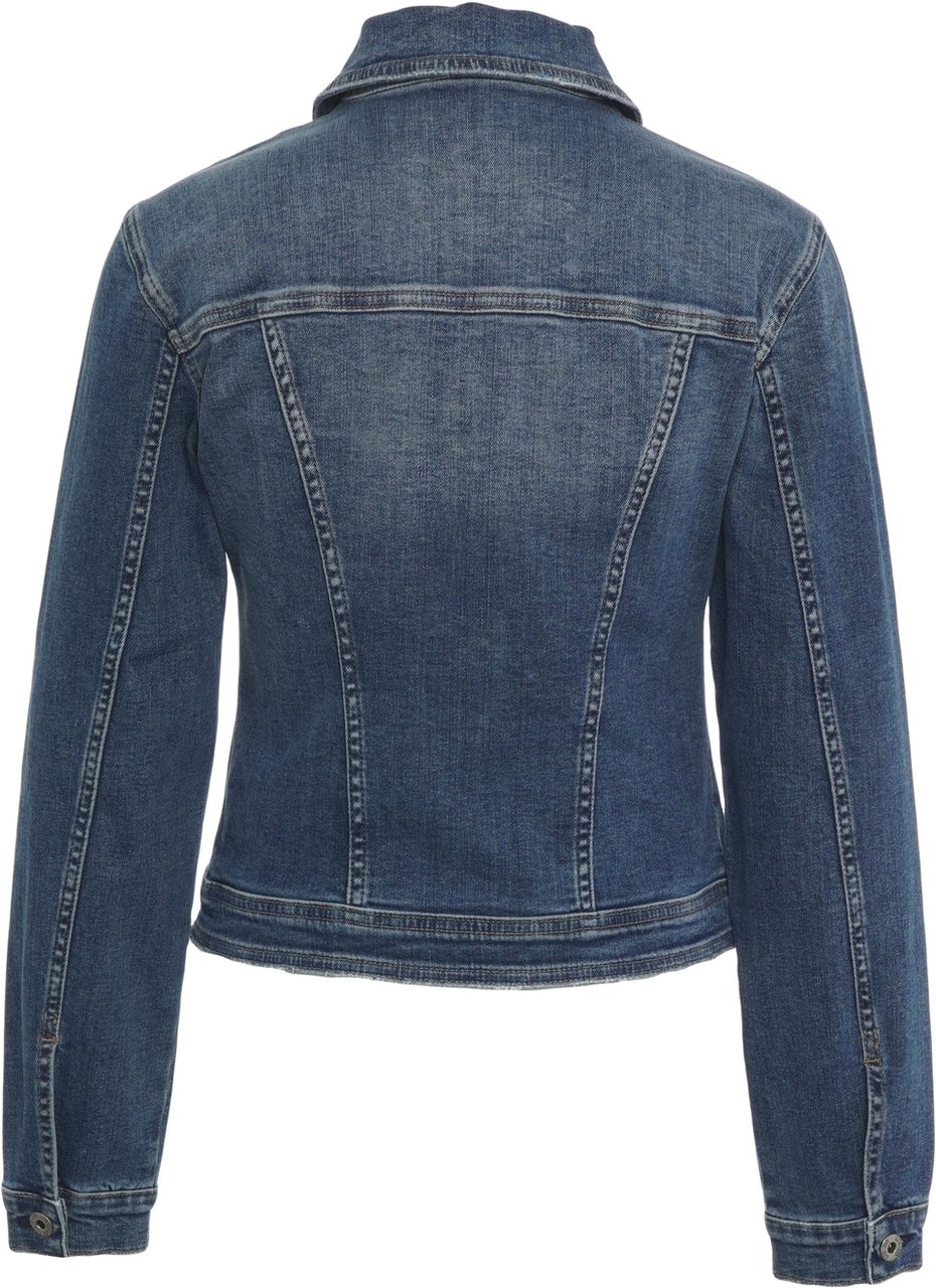 Liu Jo Denim jacket 'Riderz' Blauw