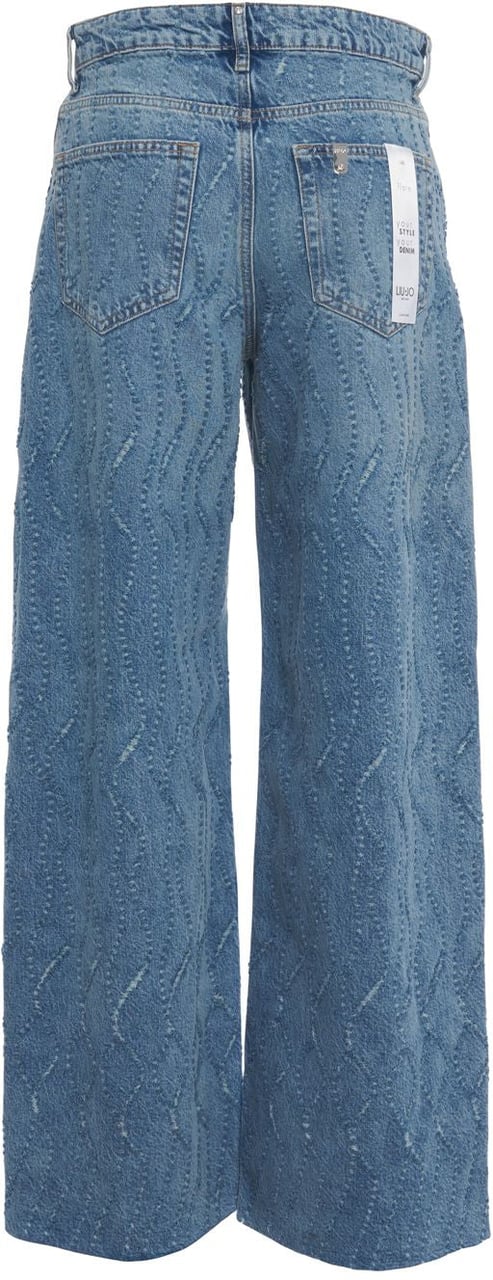 Liu Jo Wide leg jeans Blauw