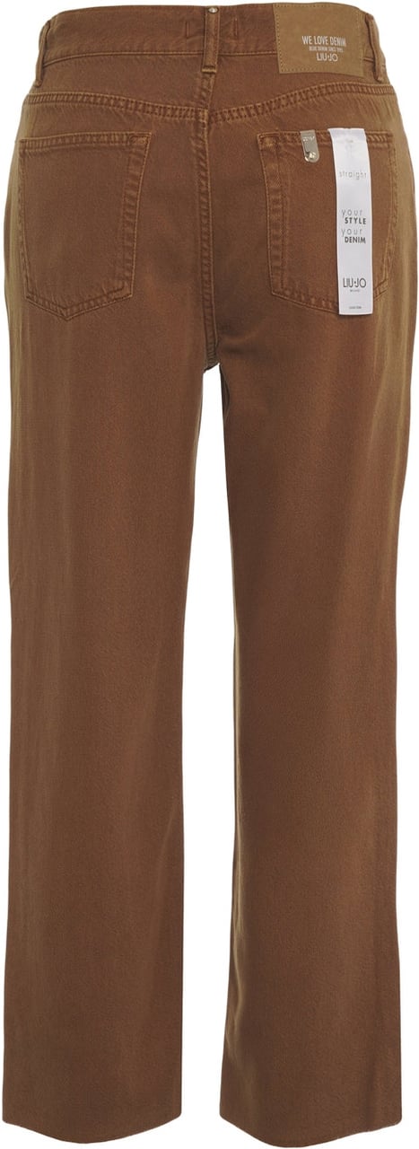 Liu Jo Straight leg jeans Bruin
