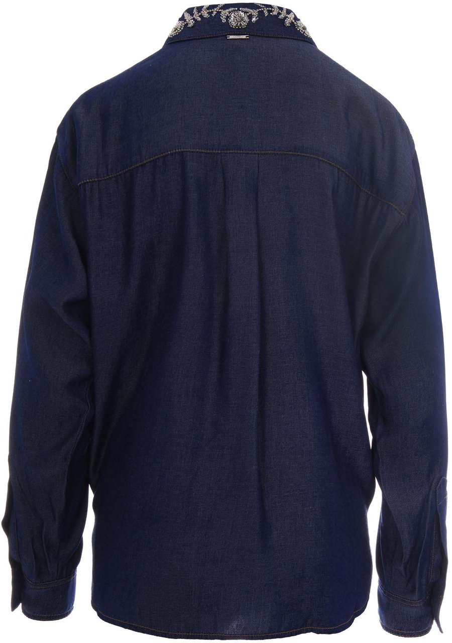 Liu Jo Shirts Normal Wash Navy