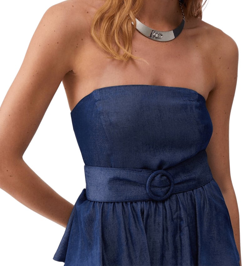 Liu Jo Liu Jo Abiti Denim Scuro Blauw