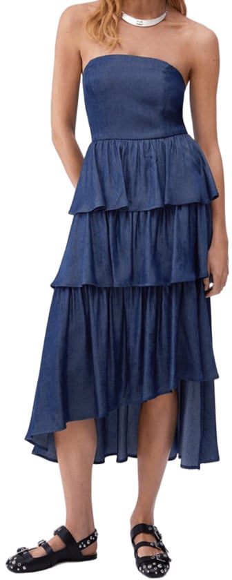 Liu Jo Liu Jo Abiti Denim Scuro Blauw