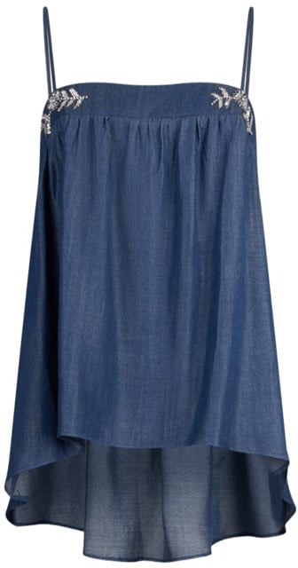 Liu Jo Liu Jo Top Denim Scuro Blauw