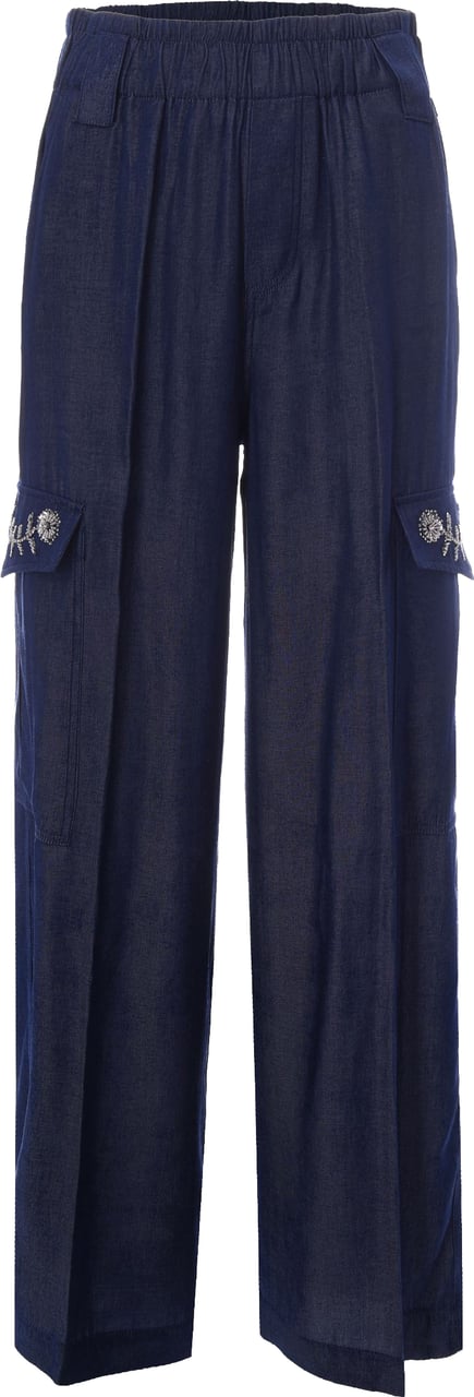 Liu Jo Trousers Normal Wash Navy