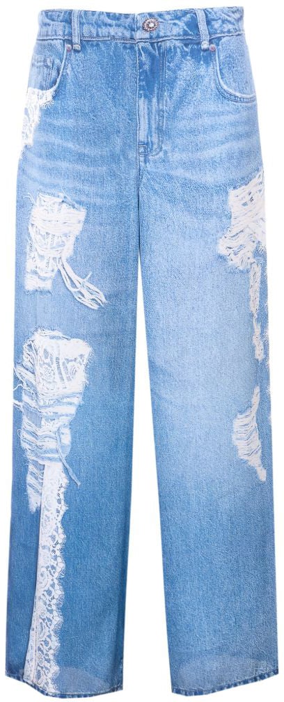 Liu Jo Rtw Den.Blue Blauw