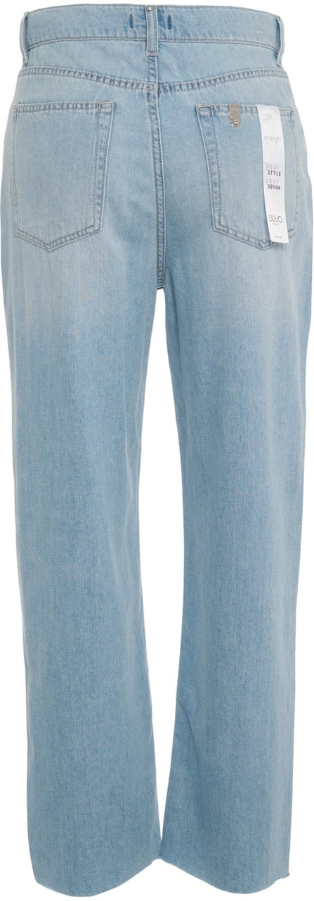 Liu Jo Straight leg jeans Blauw