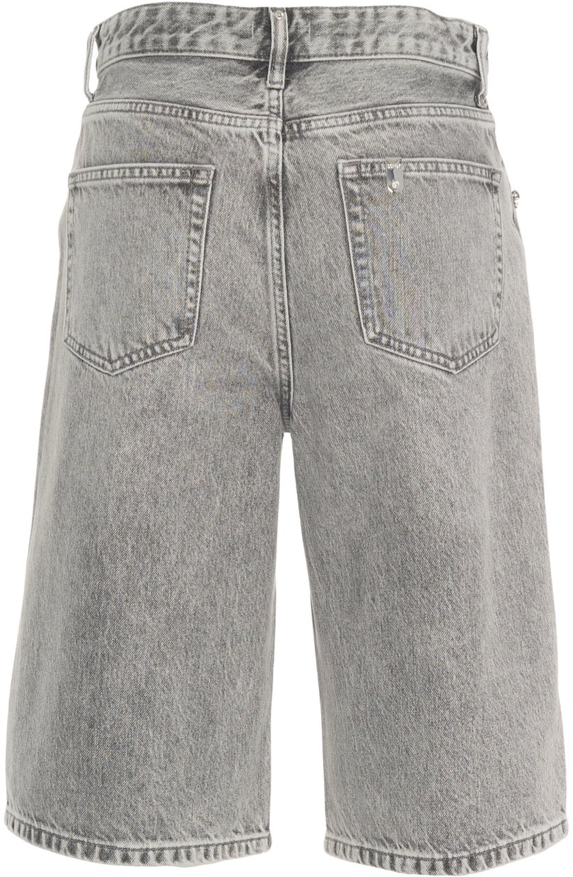 Liu Jo Bermuda shorts with rhinestones Grijs