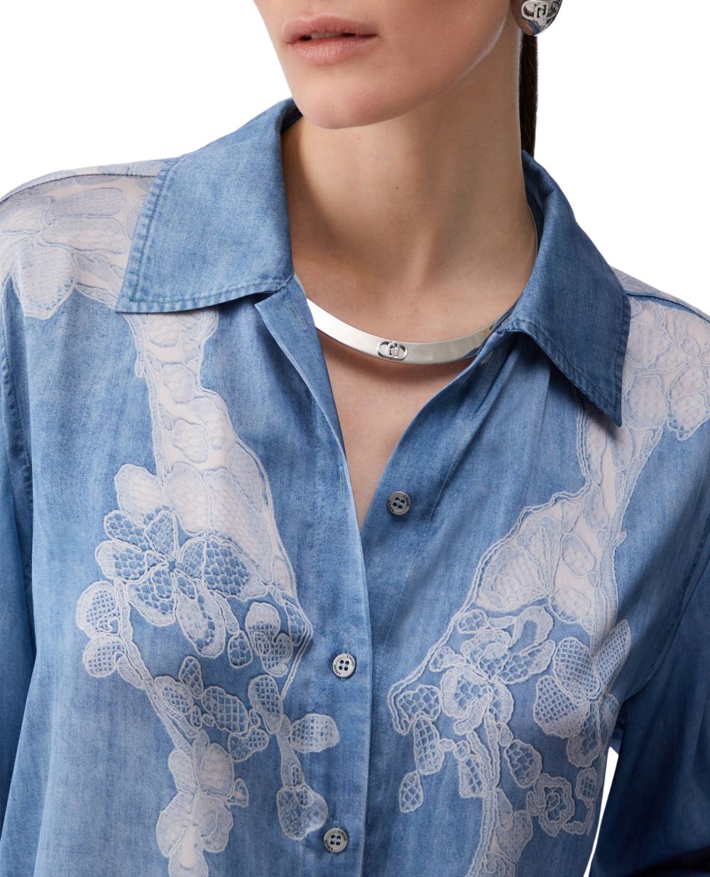 Liu Jo Shirts Denblue Blauw