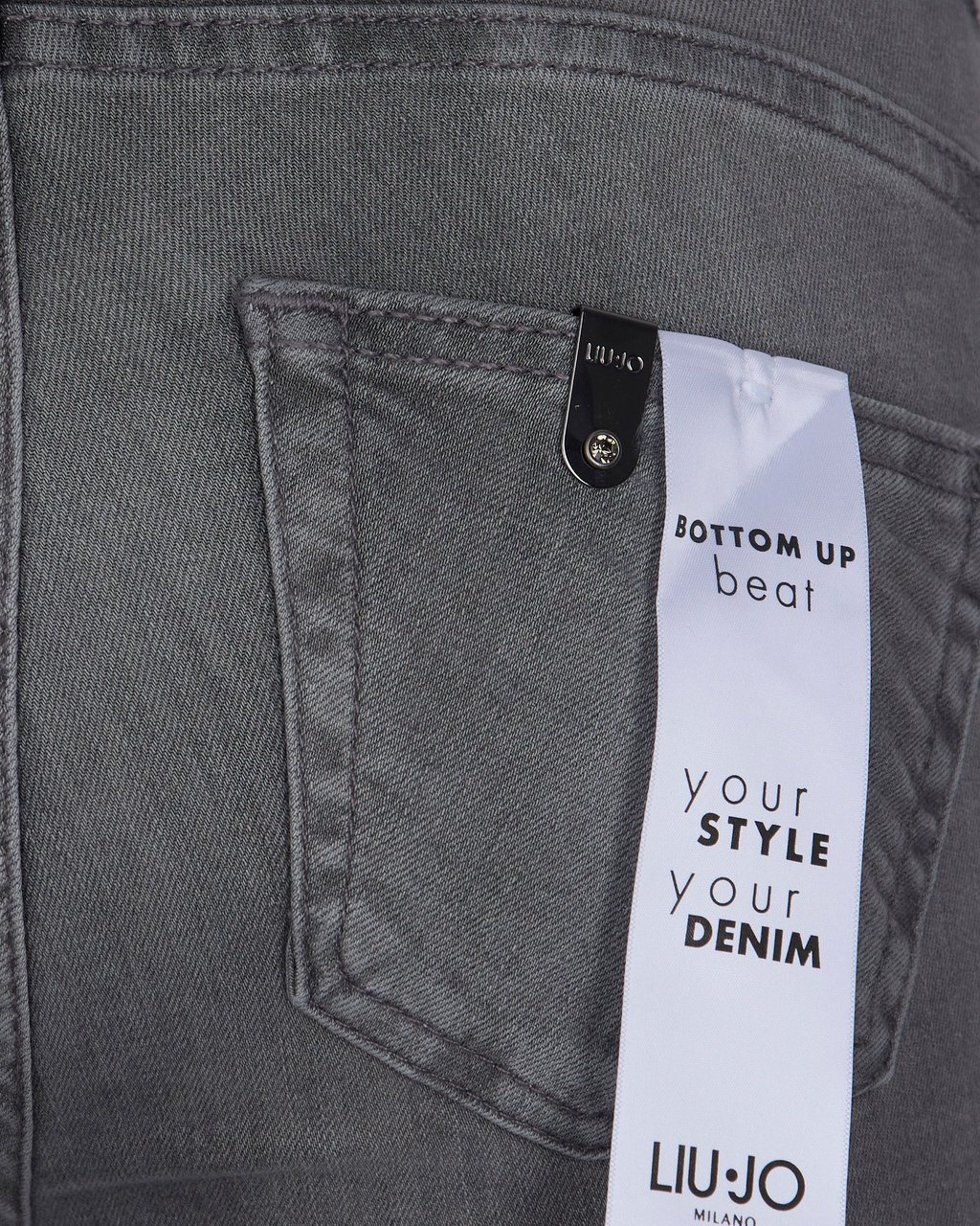 Liu Jo Jeans Dengrey Long Saving Grijs