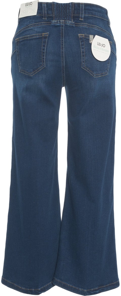 Liu Jo Cropped Jeans Blauw