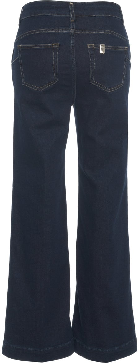 Liu Jo Jeans with decorative buttons Blauw