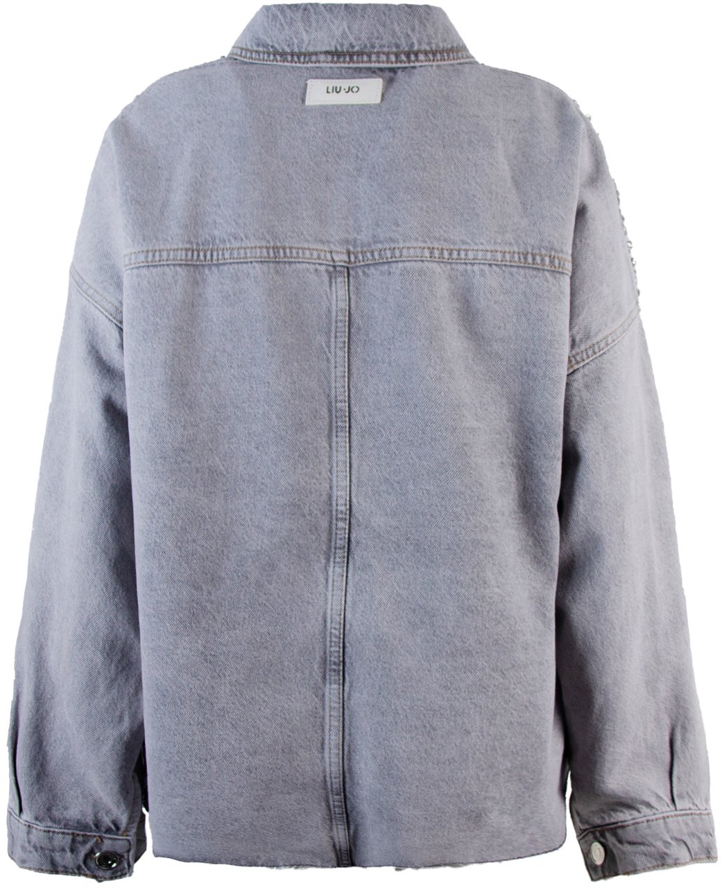 Liu Jo Jackets Dengrey Detailed Wa Grijs