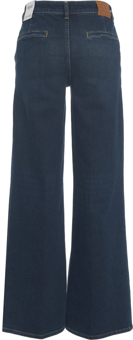 Liu Jo Jeans wide leg Blauw