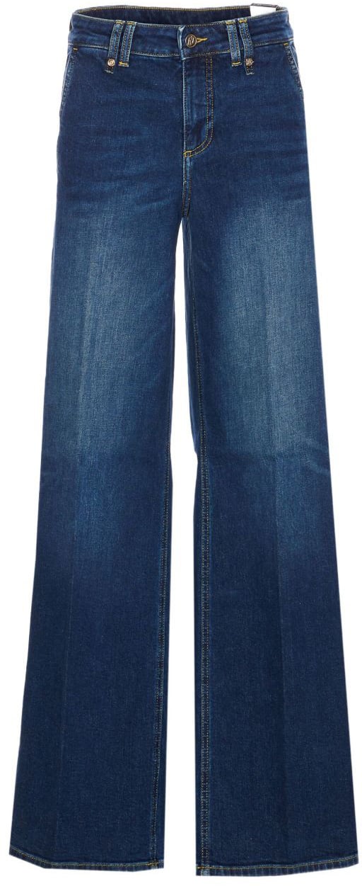 Liu Jo Trousers Blue Blauw