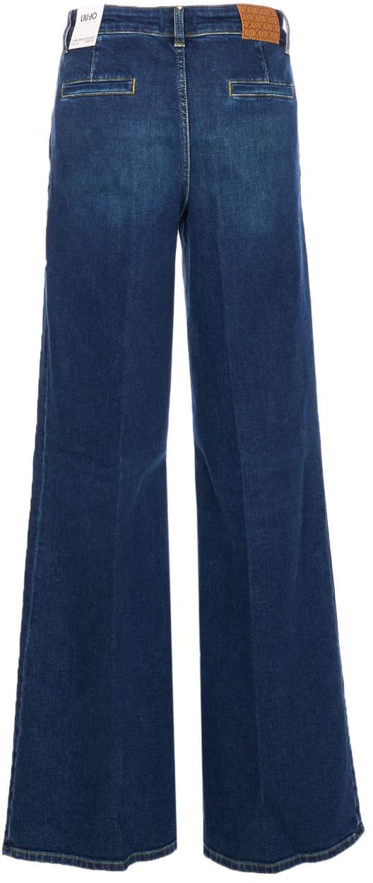 Liu Jo Trousers Blue Blauw