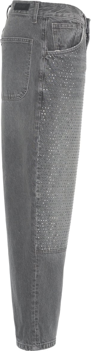 Liu Jo Jeans with rhinestones Beige