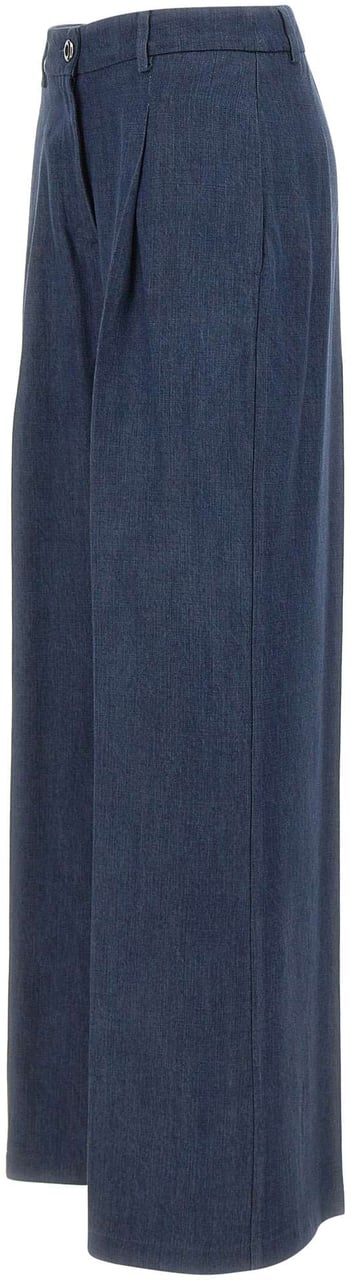 Liu Jo Trousers Blue Blauw