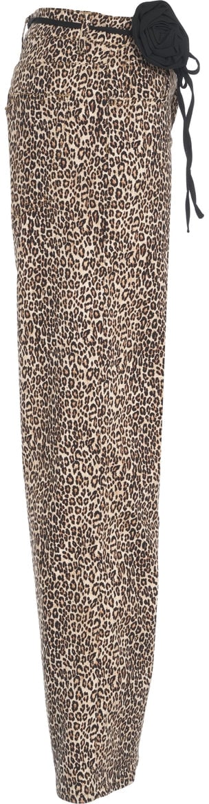 Liu Jo Pants with animal print Bruin