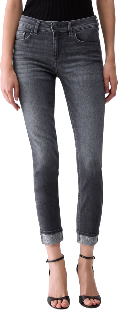 Liu Jo Jeans Den.Grey Sparkling W Grijs
