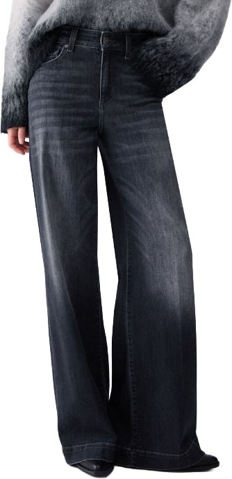 Liu Jo Jeans Den.Black Long Sunsh Donkergrijs