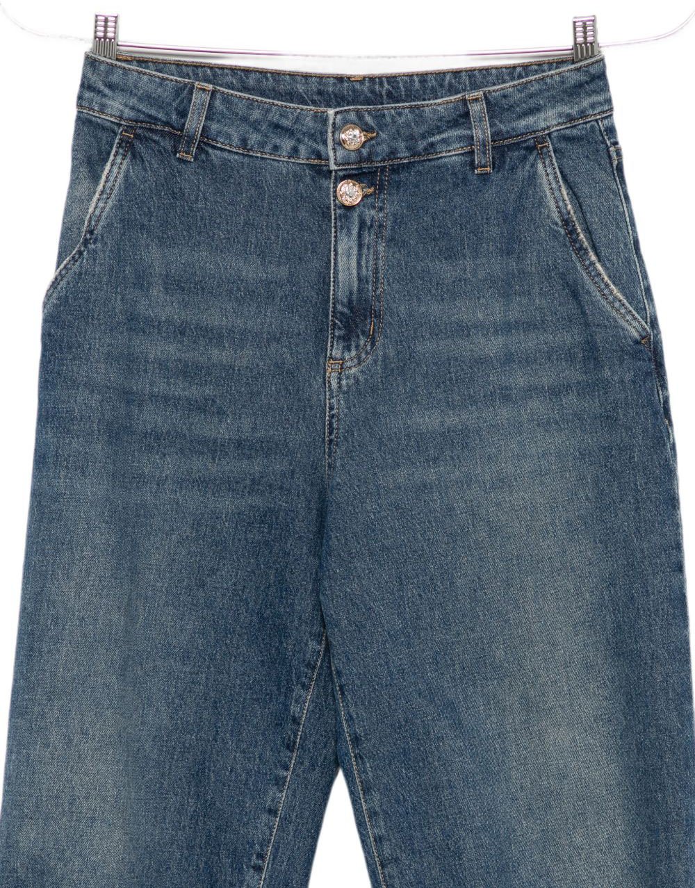 Liu Jo Jeans Den.Blue Dk.Charm Wa Blauw