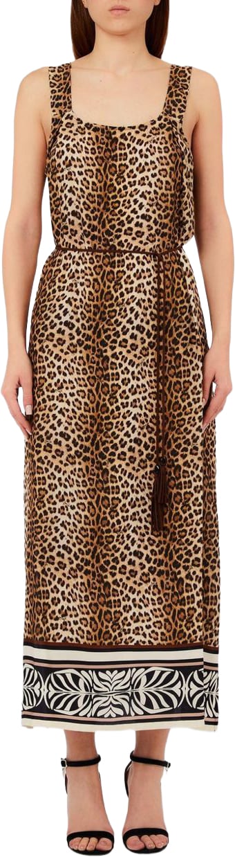 Liu Jo Dresses Marrone Beige