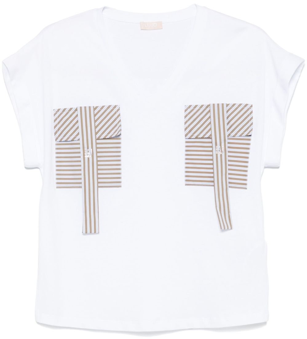 Liu Jo LIU JO WHITE T-shirts and Polos White Wit