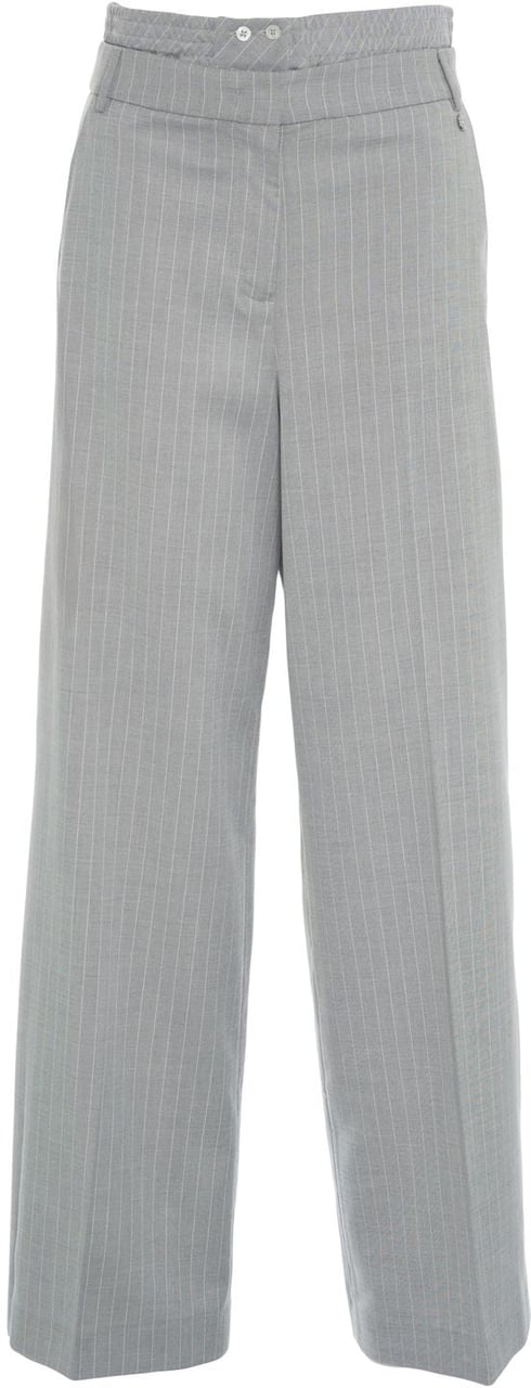 Liu Jo Pinstripe pants Grijs