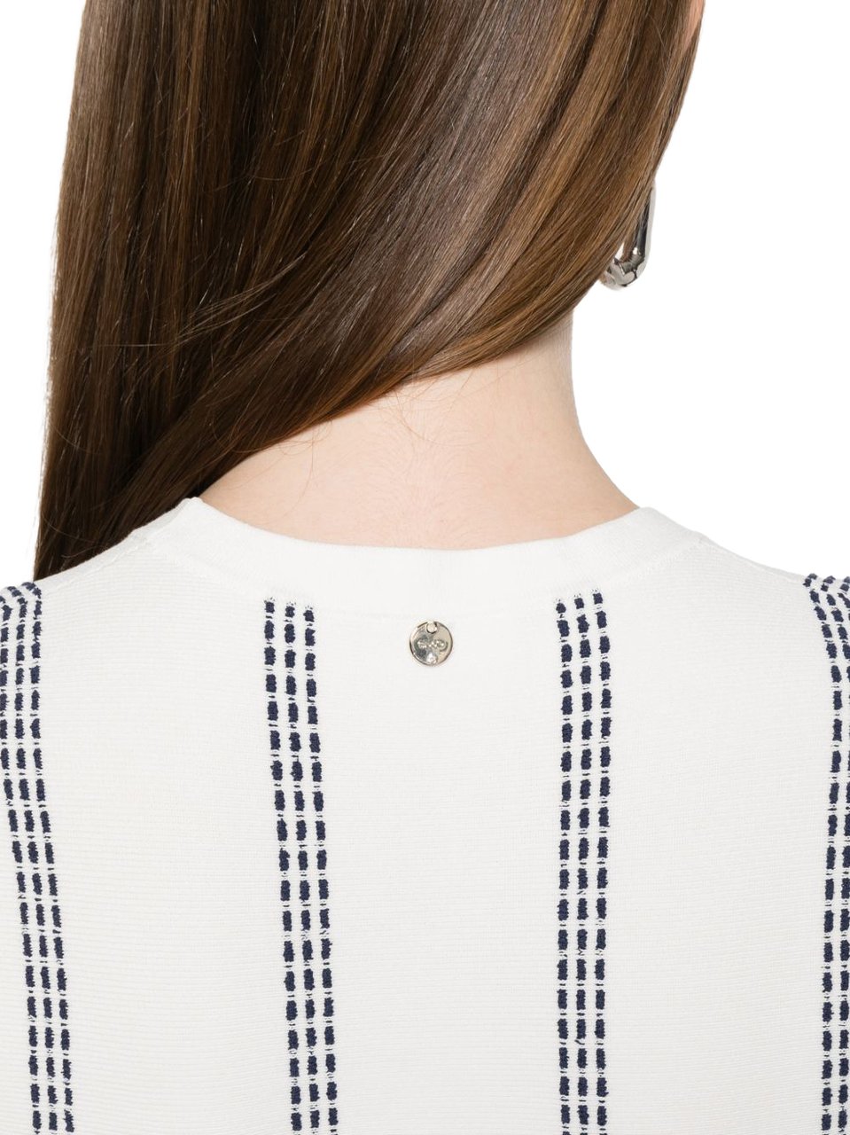 Liu Jo Dresses B.Co Lana/Blu Navy Wit