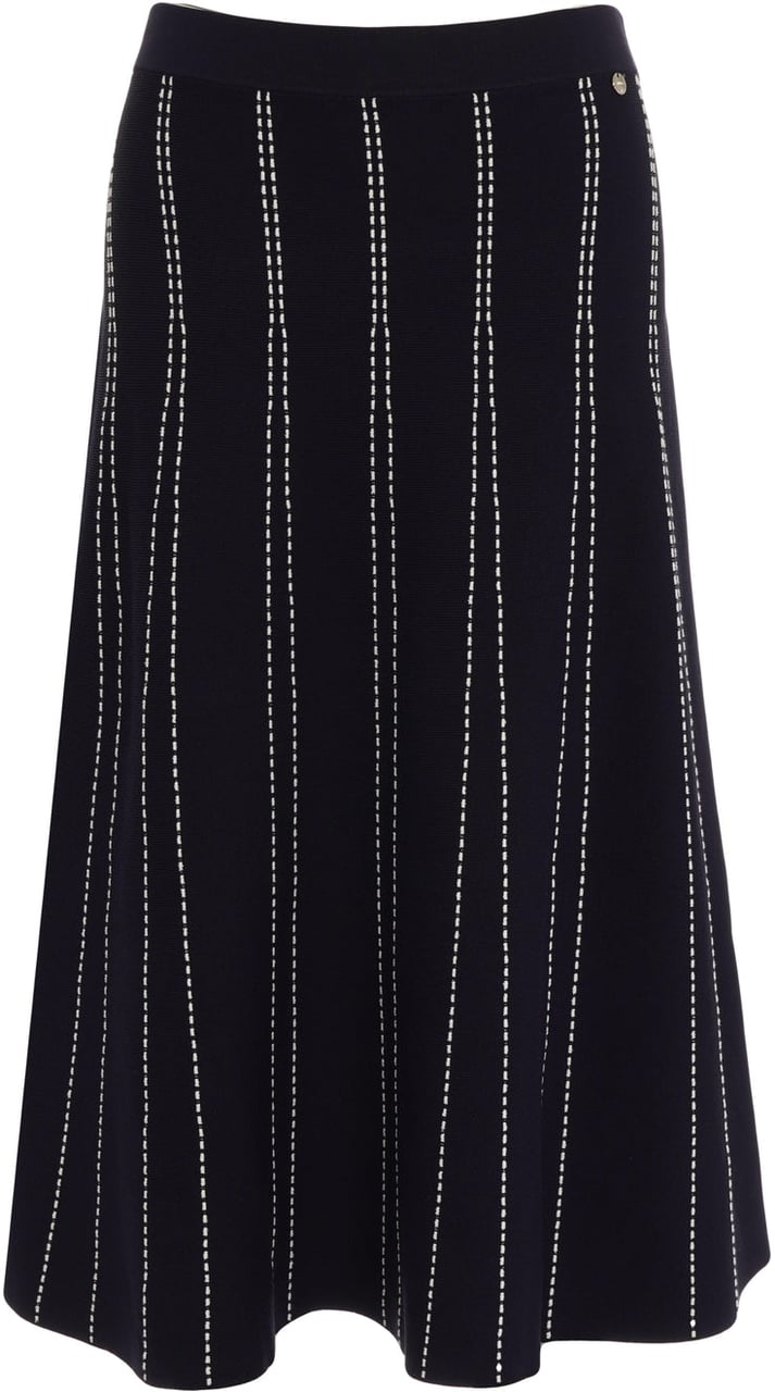 Liu Jo Knit midi skirt Blauw