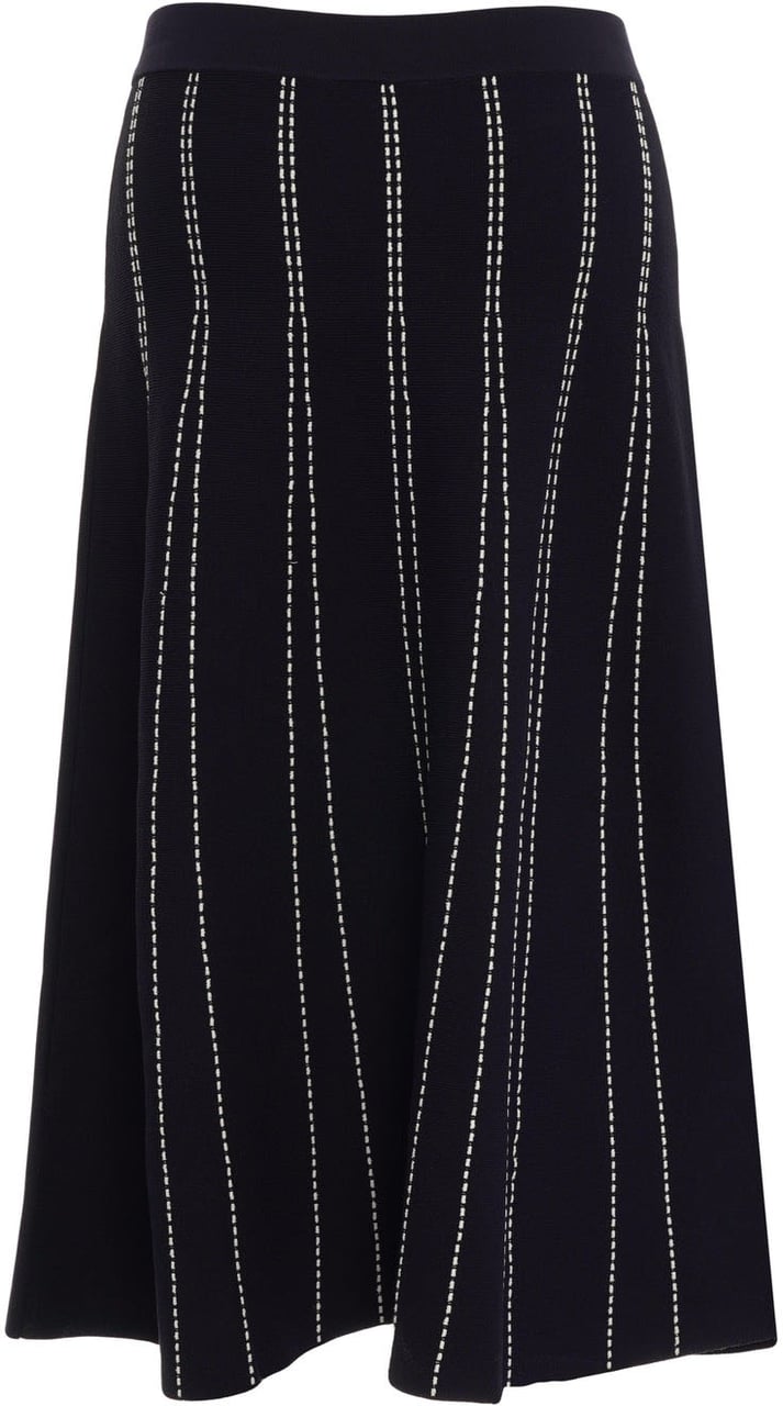 Liu Jo Knit midi skirt Blauw